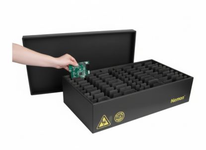 ESD PP Corrugated Box with Foam Partition